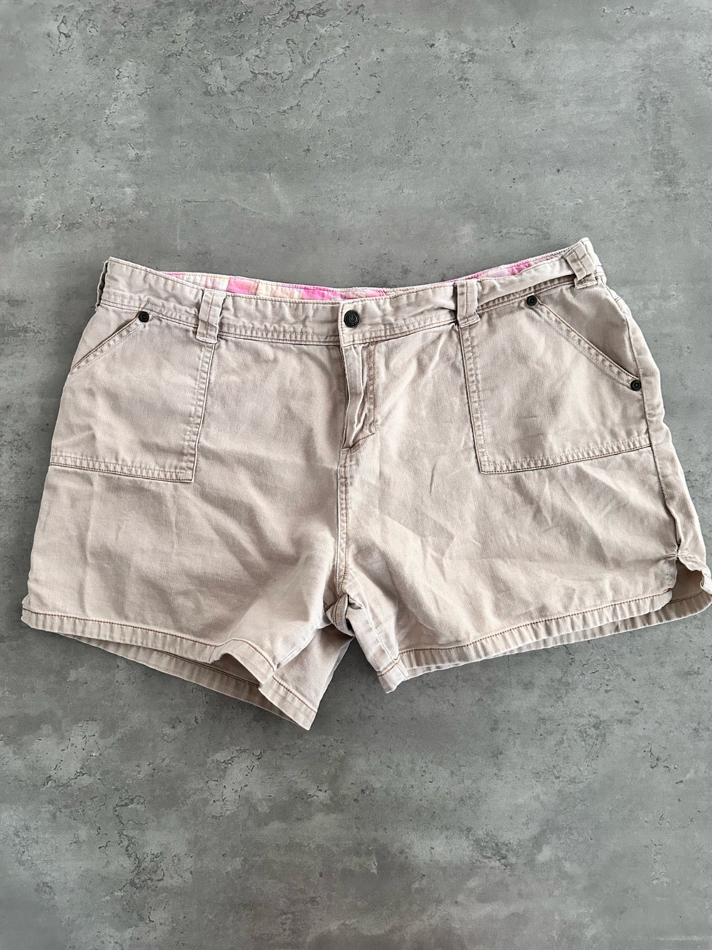 Cherokee Tan Utility Shorts | High Rise - Picture 2 of 14